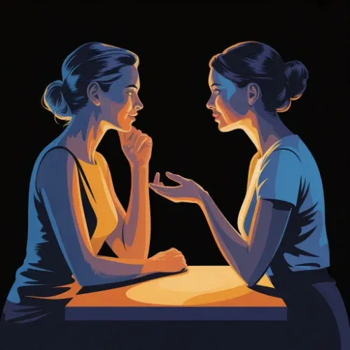 Maßgeschneiderte Beratung am Tisch