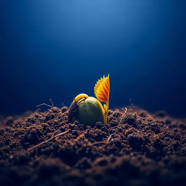 Entwicklung, junge Pflanze