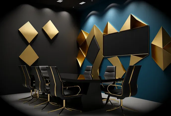 Futuristisches Büro