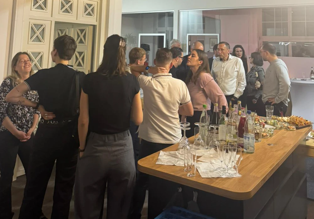 Abschluss Einweihungsparty